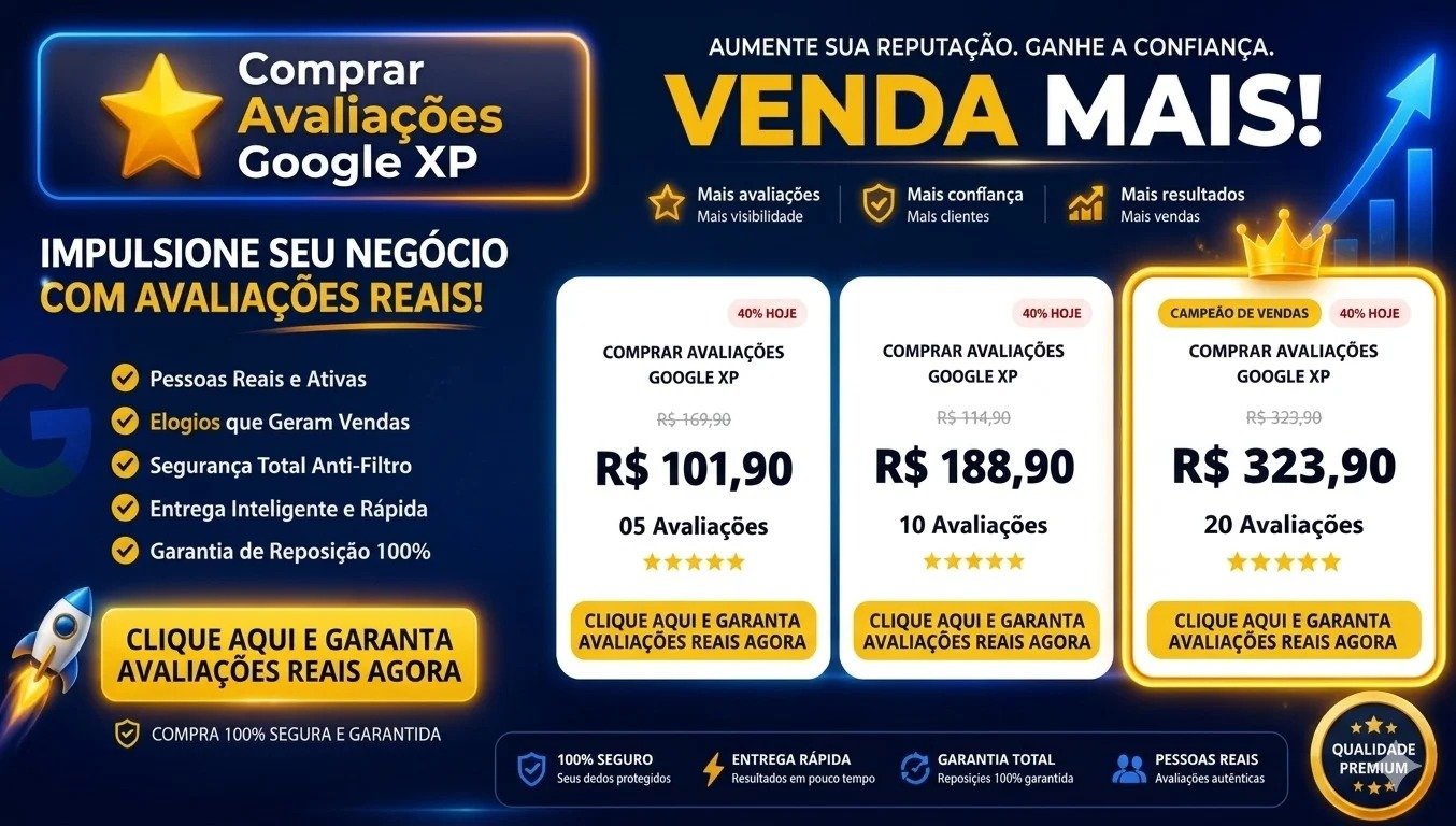 Comprar Avaliacoes Google